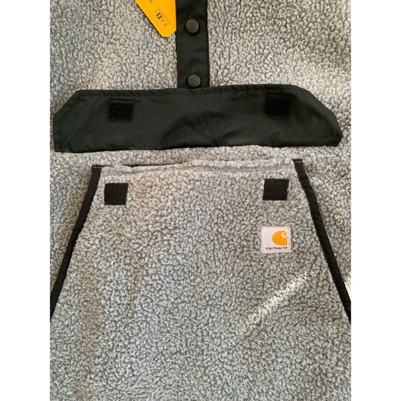 Carhartt RELAXED FIT FLEECE SNAP FRONT JACKET Size small - Picture 3 of 8